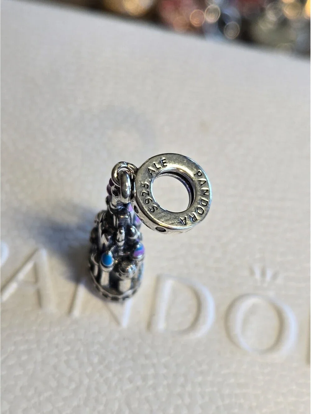 Pandora charm disney magic kingdom castle